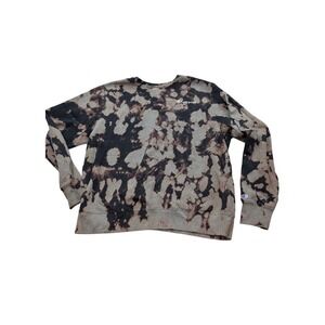 Champion Men's Tie-Dye‎ Sweater - Black and Brown